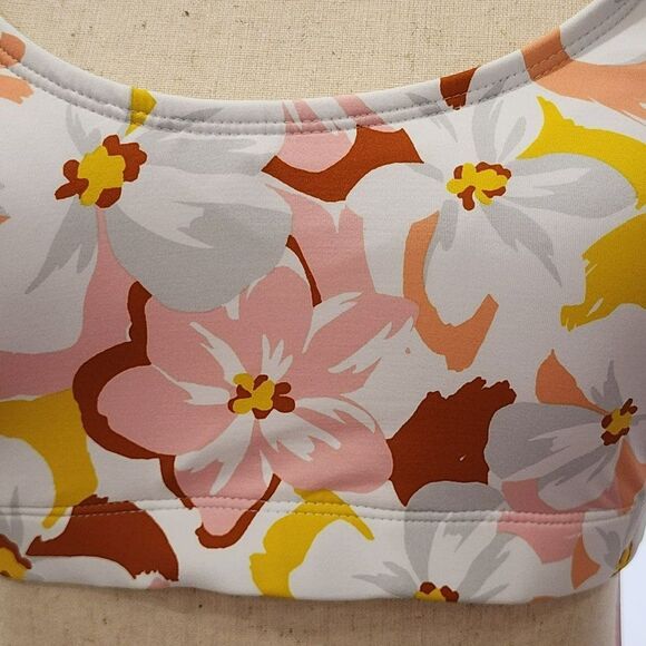 Xhilaration‎ Floral Bralette Bikini Top Junior Plus Size 14W - Picture 14 of 15